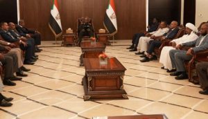 البرهان يلتقي وفد الغرفة التجارية السودانية-الليبية المشتركة