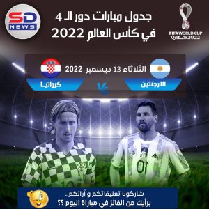 جدول مباريات كاس العالم