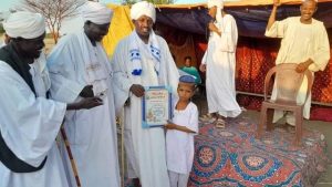 قرية العزازة فتح الرحمن بإقليم النيل الأزرق تُكرم 19 حافظا للقرآن الكريم